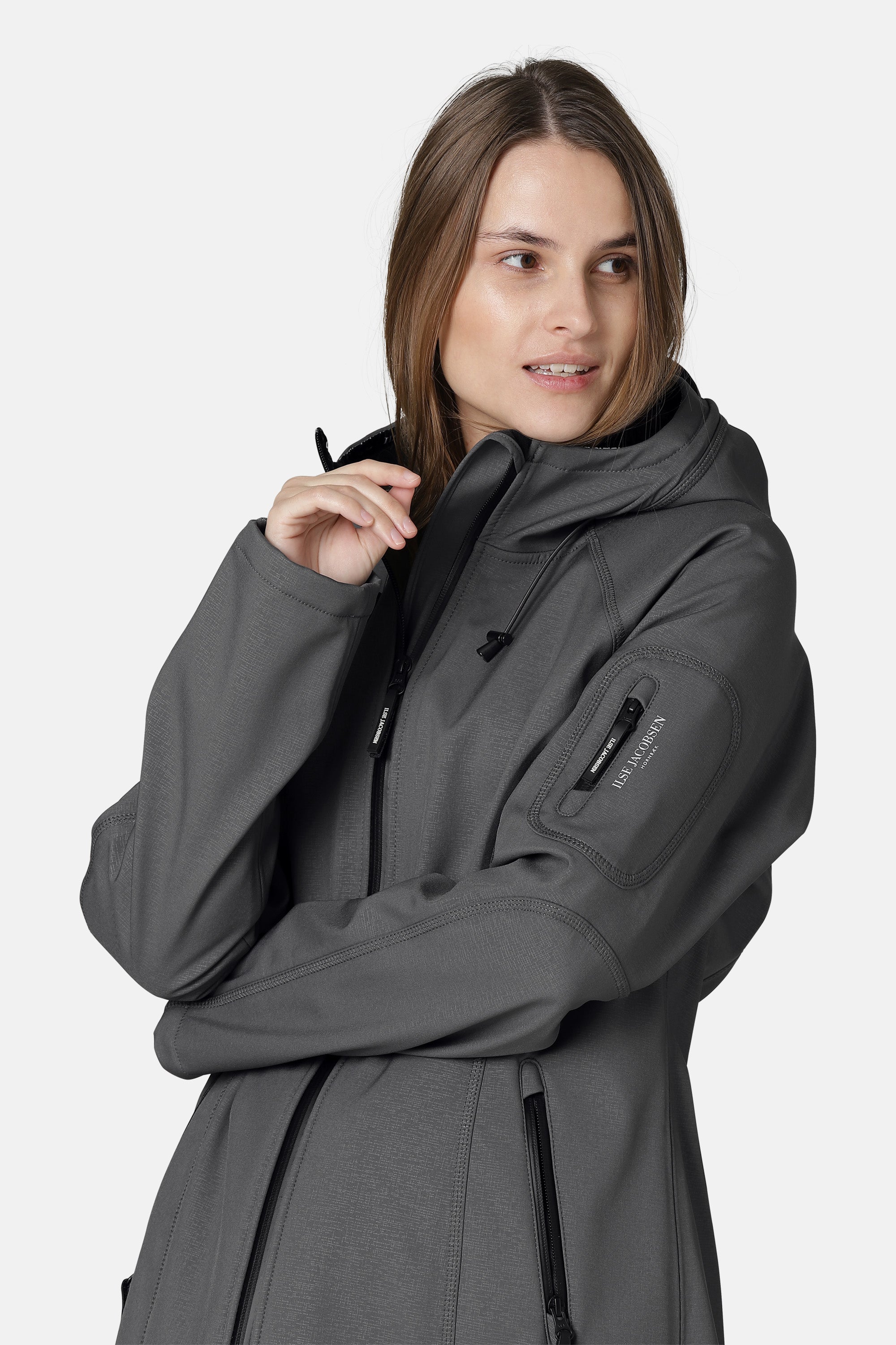 Ilse Jacobsen Hornbæk Rain Raincoat Raincoat 033 Dark Shadow